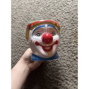 Ringling Bros Barnum & Bailey Circus Clown Mug Original Sticker  Plastic